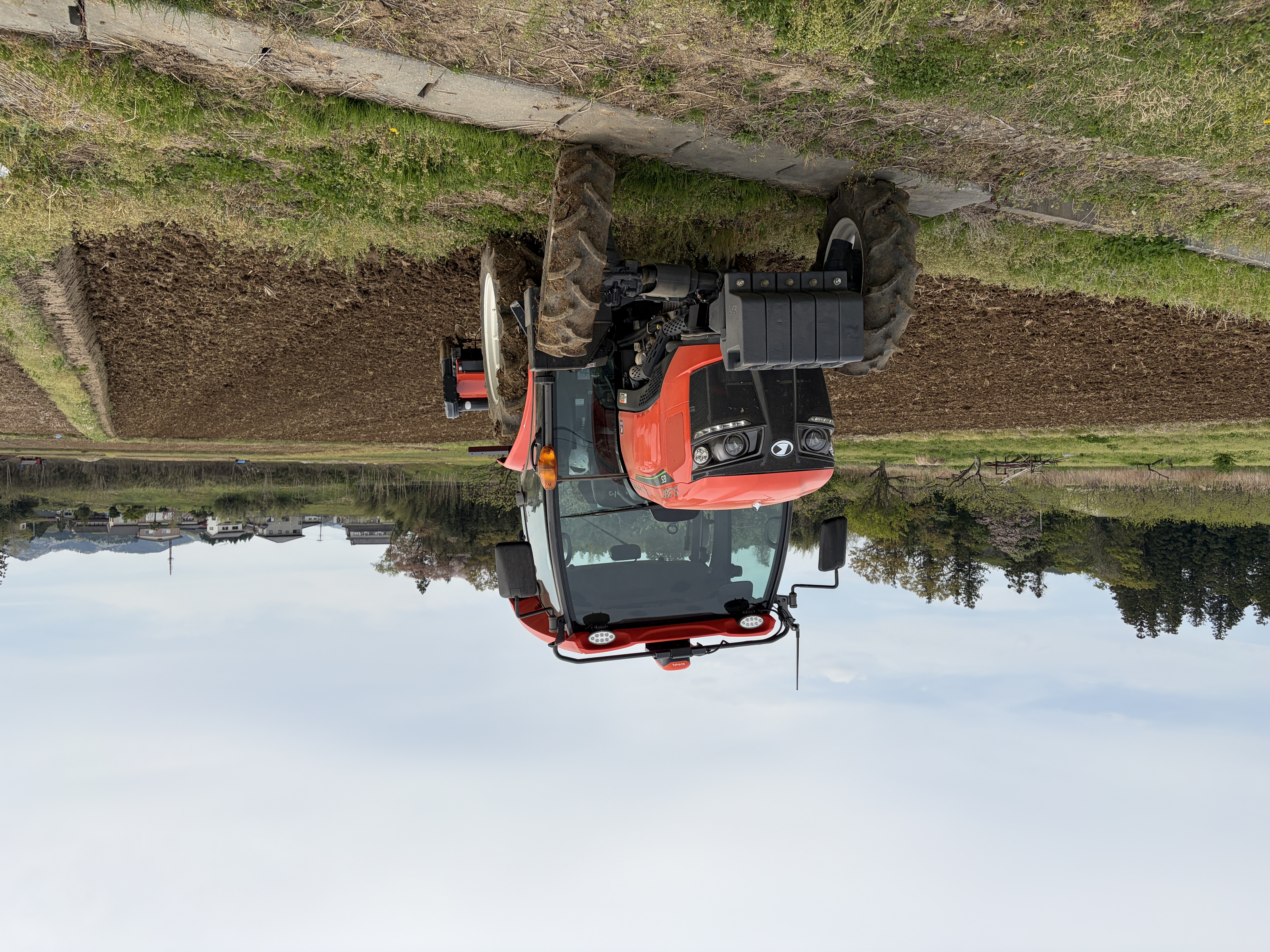 かんのファームのトラクター